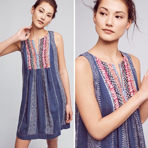 Anthropologie Dresses & Skirts - Anthropologie Akemi + Kin Morwen Embroidered Dress